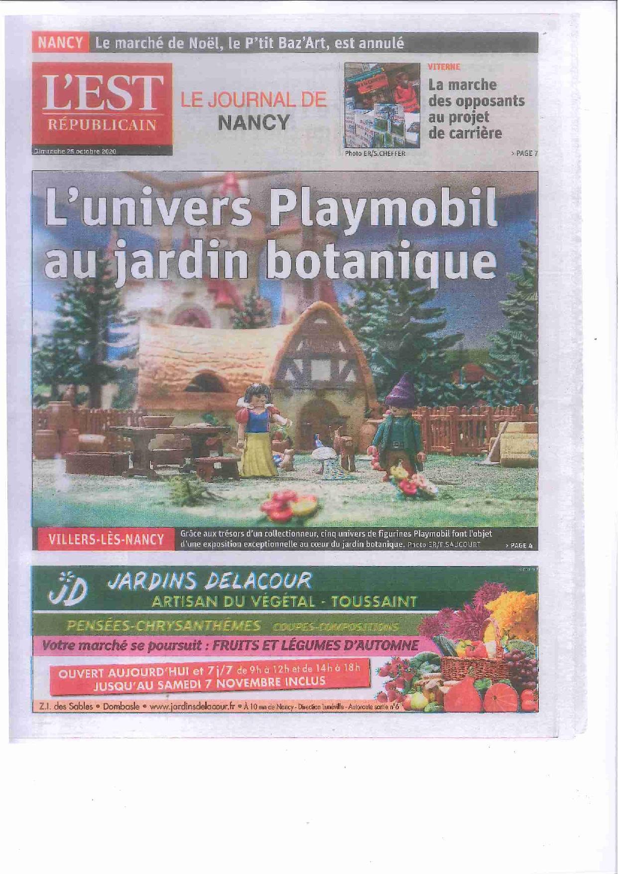 Des Playmobil® pour expliquer les plantes de Noël - Lorraine Magazine