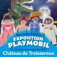 Affiche exposition playmobil chateau troissereux oise 2024 01 01