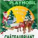 Affiche exposition playmobil chateaubriant 2024 dominique bethune