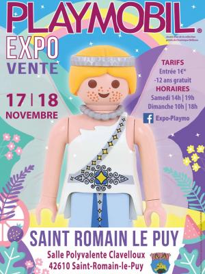 Exposition playmobil saint romain le puy dominique bethune 2018